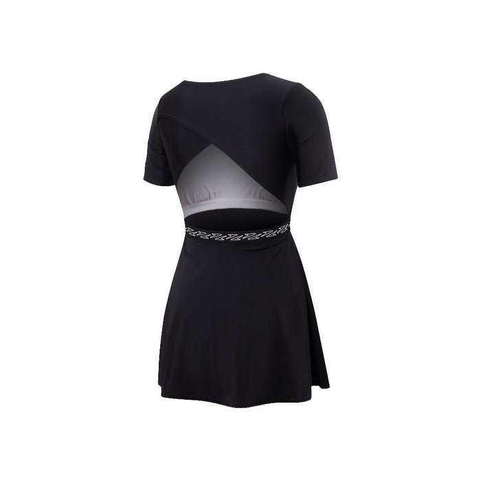 SPEEDO ASIA FIT WOMENS JETSETTER SHORT SLEEVE SWIMDRESS