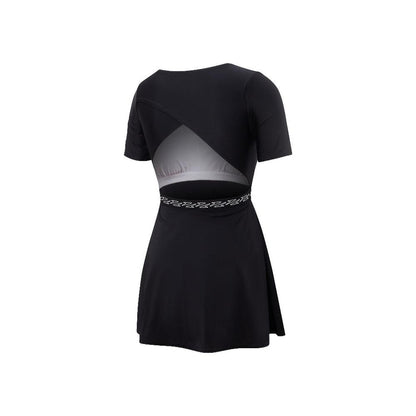 SPEEDO ASIA FIT WOMENS JETSETTER SHORT SLEEVE SWIMDRESS