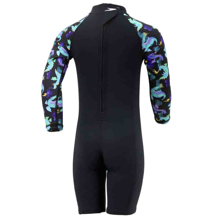 SPEEDO COMBOFIT LONG SLEEVE SPRINGSUIT - TOTS-Thermal Swimwear-Speedo Malaysia-Speedo Malaysia Online