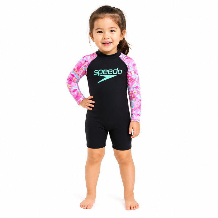 SPEEDO COMBOFIT LONG SLEEVE SPRINGSUIT - TOTS-Thermal Swimwear-Speedo Malaysia-Speedo Malaysia Online