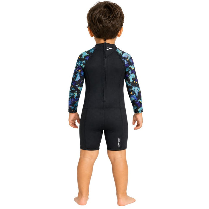 SPEEDO COMBOFIT LONG SLEEVE SPRINGSUIT - TOTS-Thermal Swimwear-Speedo Malaysia-Speedo Malaysia Online