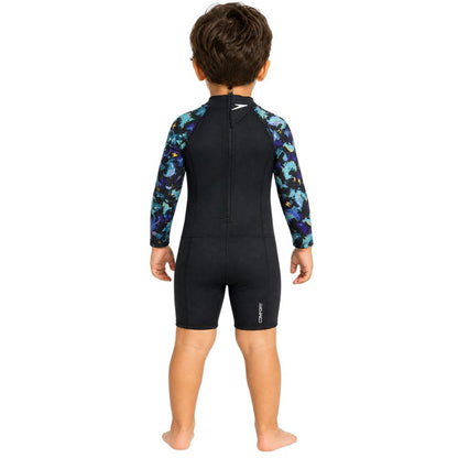 SPEEDO COMBOFIT LONG SLEEVE SPRINGSUIT - TOTS-Thermal Swimwear-Speedo Malaysia-Speedo Malaysia Online