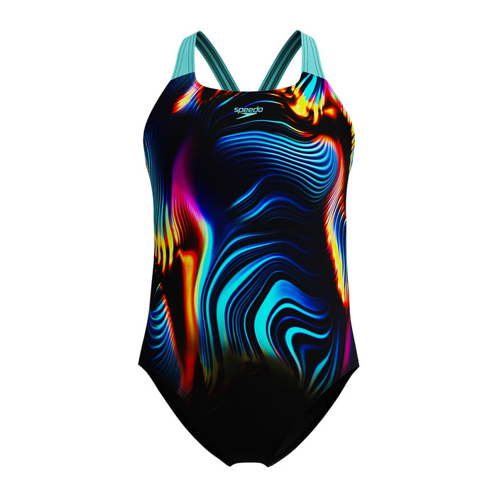 SPEEDO DIGITAL PLACEMENT POWERBACK - JUNIOR FEMALE