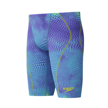 SPEEDO FASTSKIN HYPERSPARK PRINTED JAMMER-18-UNDER CURRENT/ SUGAR BLUE-[custom.seasonyearcode]-Speedo Malaysia Online