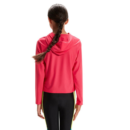 SPEEDO HOODED LONG SLEEVE RASH TOP - JUNIOR UNISEX (*top only)