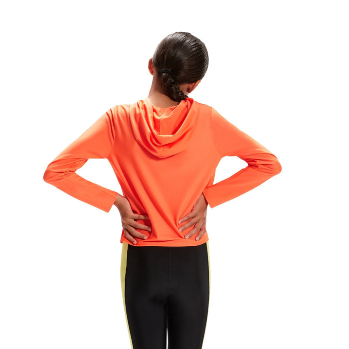 SPEEDO HOODED LONG SLEEVE RASH TOP - JUNIOR UNISEX (*top only)