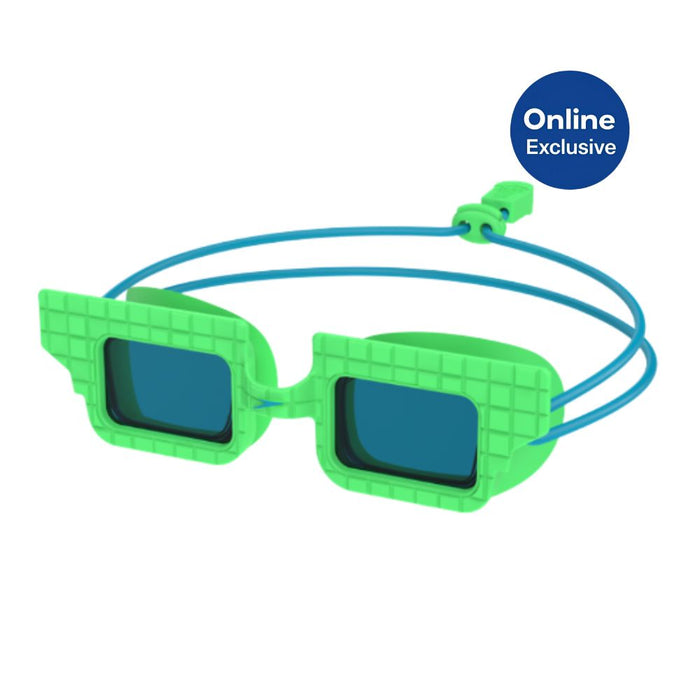 SPEEDO KIDS SUNNY G OVERWORLD GOGGLE-ONE SIZE-SCREAMING GREEN/ COBALT-[custom.seasonyearcode]-Speedo Malaysia Online