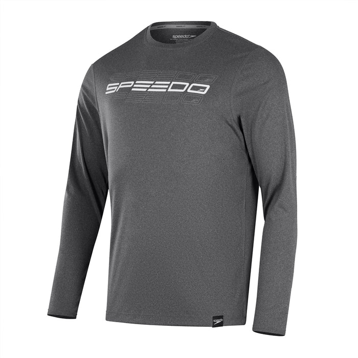 SPEEDO LONG SLEEVE GRAPHIC SWIM SHIRT (*top only)