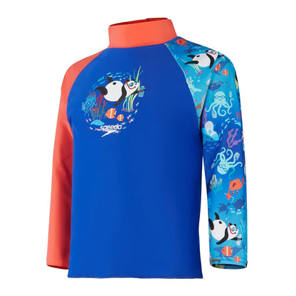 SPEEDO LONG SLEEVE RASHTOP - TOTS BOY (*top only)