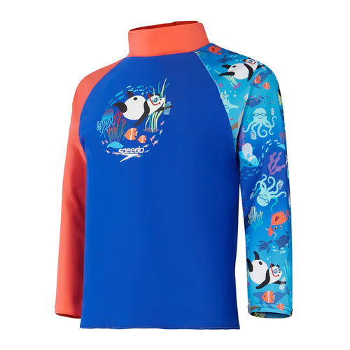 SPEEDO LONG SLEEVE RASHTOP - TOTS BOY (*top only)