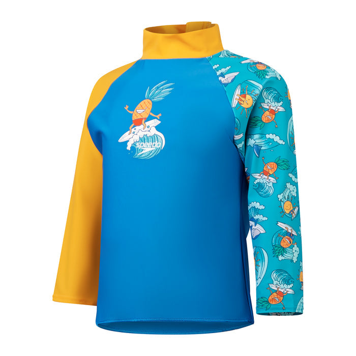 SPEEDO LONG SLEEVE RASHTOP - TOTS BOY (*top only)