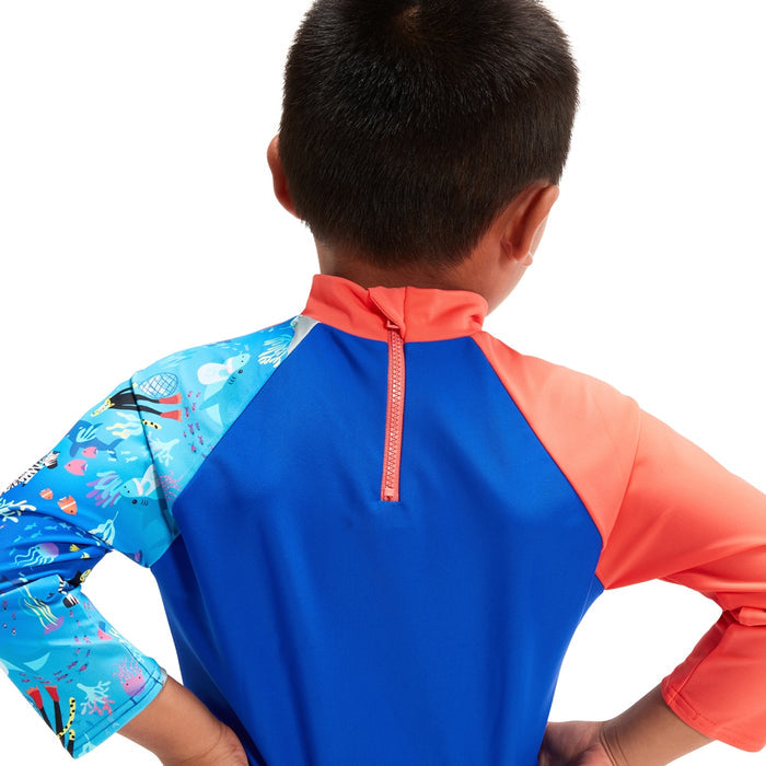 SPEEDO LONG SLEEVE RASHTOP - TOTS BOY (*top only)