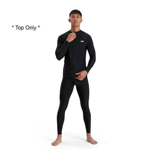SPEEDO LONG SLEEVE ZIP SUNTOP
