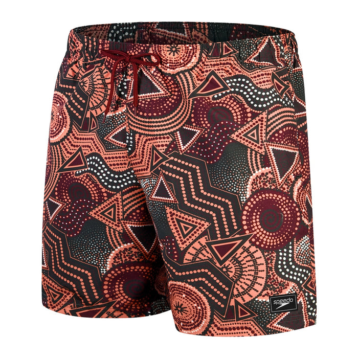 SPEEDO MENS DIGITAL PRINTED LEISURE 18" WATERSHORT
