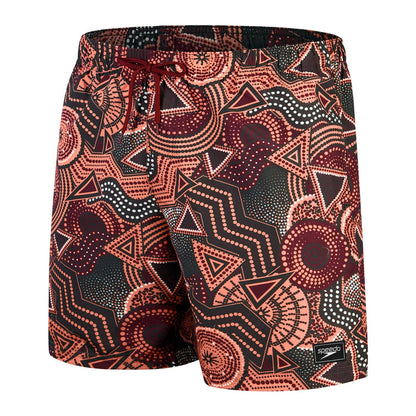 SPEEDO MENS DIGITAL PRINTED LEISURE 18" WATERSHORT