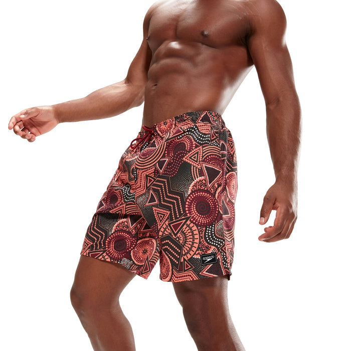 SPEEDO MENS DIGITAL PRINTED LEISURE 18" WATERSHORT