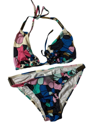 SPEEDO PEBBLE TIE FRONT BRA & LOW RIDER SET