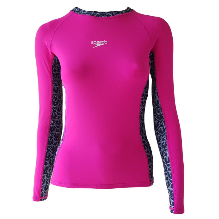SPEEDO PERFORMANCE FEMALE RASHGUARD LONG SLEEVE