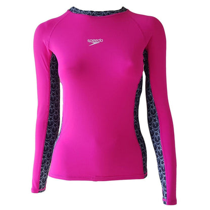 SPEEDO PERFORMANCE FEMALE RASHGUARD LONG SLEEVE