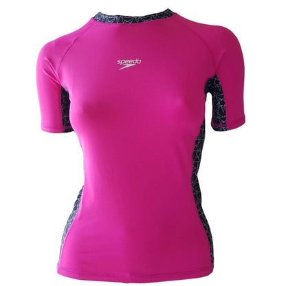 SPEEDO PERFORMANCE FEMALE RASHGUARD SHORT SLEEVES