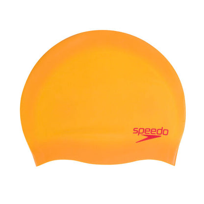 SPEEDO PLAIN MOULDED SILICONE JUNIOR SWIMCAP