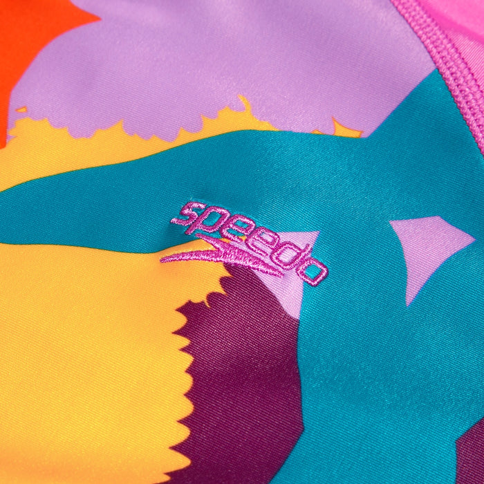 SPEEDO PRINTED LONG SLEEVE SWIM TEE