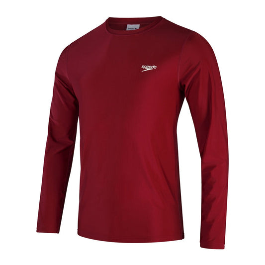 SPEEDO PRINTED LONG SLEEVE SWIM TEE(*top only)