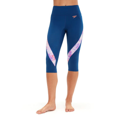 SPEEDO PRINTED PANEL 3/4 PANTS