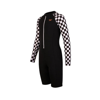 SPEEDO Splash & Learn BOYS PRINTED ALL-IN-ONE SUN SUIT