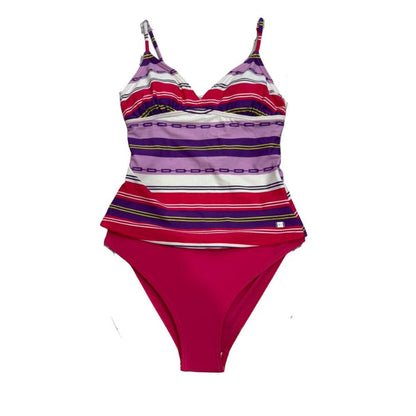 SPEEDO STRIPE TANKINI 2-PC SET