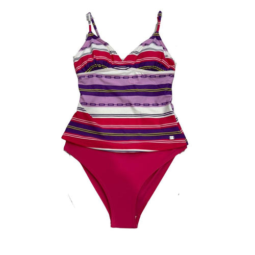 SPEEDO STRIPE TANKINI 2-PC SET
