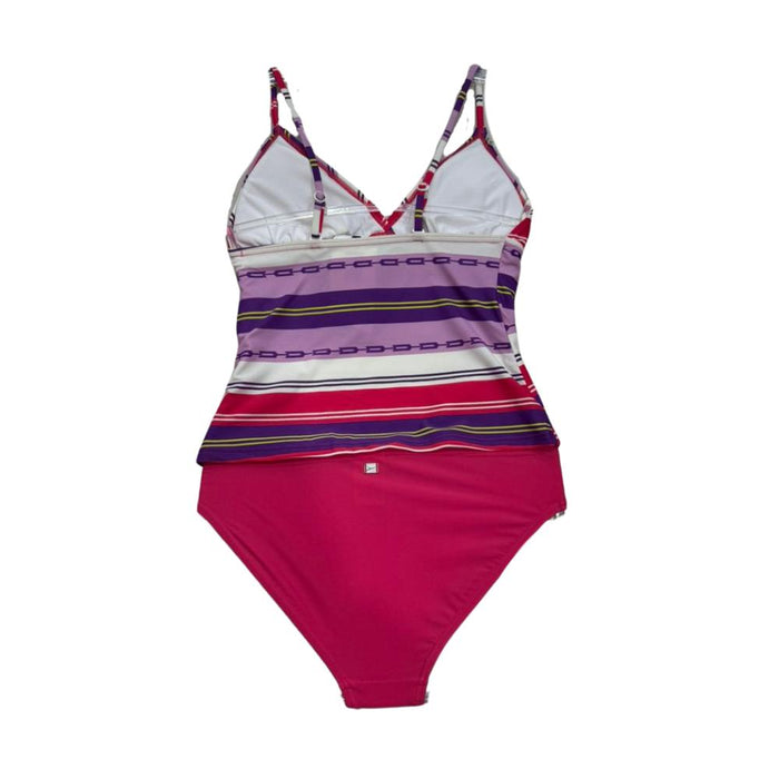 SPEEDO STRIPE TANKINI 2-PC SET