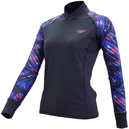 SPEEDO WOMENS DELUXE LONG SLEEVES ACTIVITY TOP