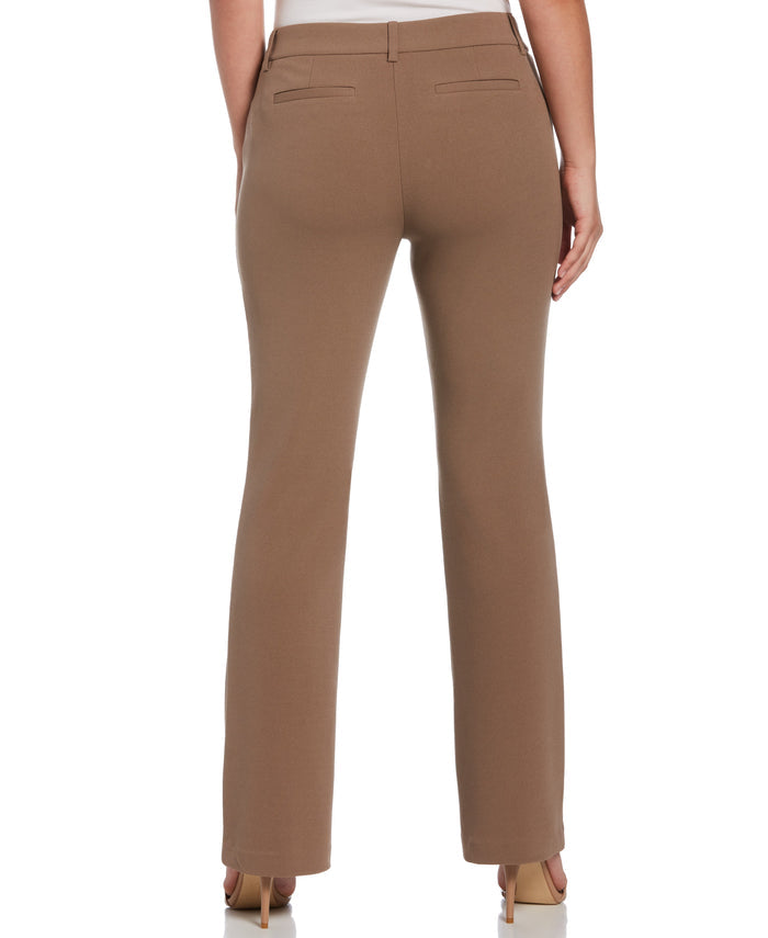 STRETCH CREPE PANT - CLASSIC FIT (Fossil)