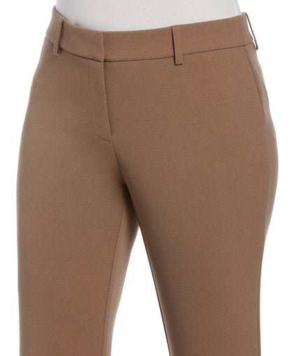STRETCH CREPE PANT - CLASSIC FIT (Fossil)