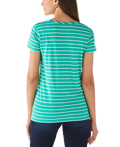 Stripe Slub Tee (Simply Green)