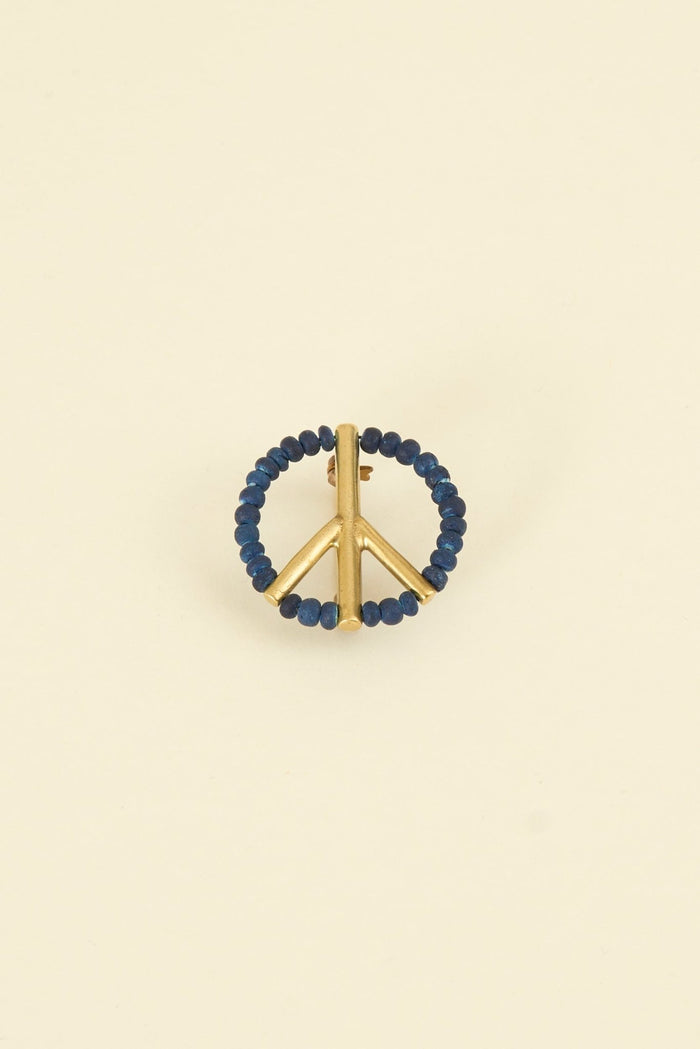 SunKu Peace Pin - Indigo / Gold [SK - 129 - IDG] - SunKu 39 - URAHARA
