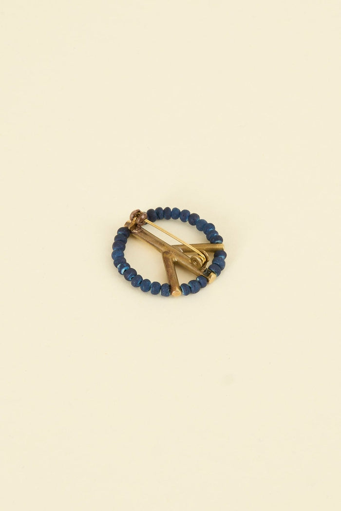 SunKu Peace Pin - Indigo / Gold [SK - 129 - IDG] - SunKu 39 - URAHARA