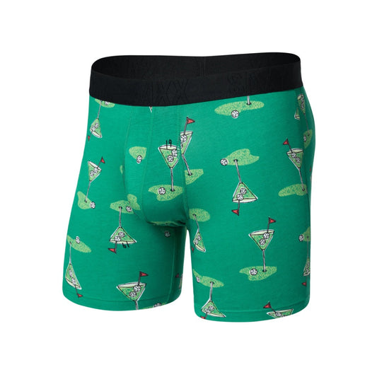 SAXX - DROPTEMP™ COOLING COTTON BOXER BRIEF FLY | Martini Lush Meadow