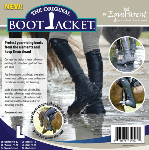 The Original Boot Jacket equestrian riding boot cover – [Small/Medium/Large]