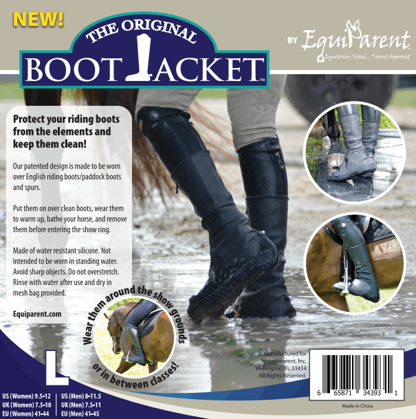 The Original Boot Jacket equestrian riding boot cover – [Small/Medium/Large]