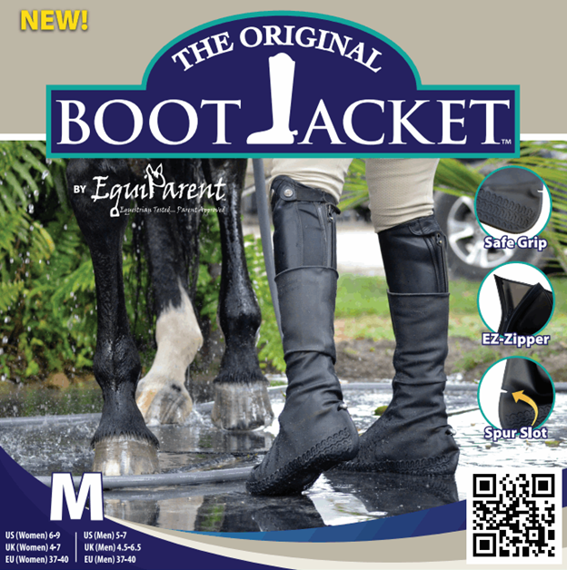 The Original Boot Jacket equestrian riding boot cover – [Small/Medium/Large]