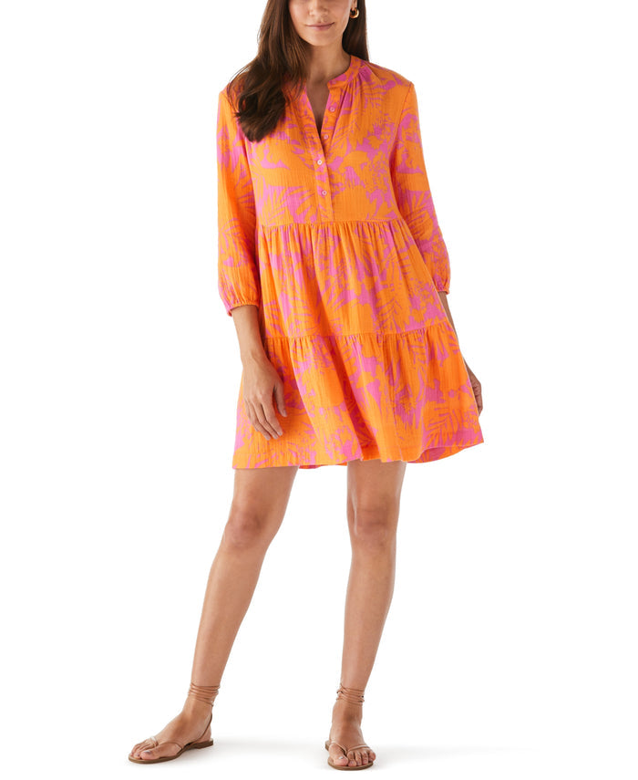 Tiered Dress (Strawberry Moon)