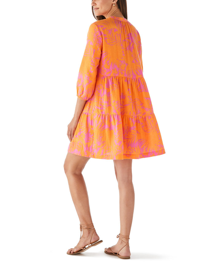 Tiered Dress (Strawberry Moon)