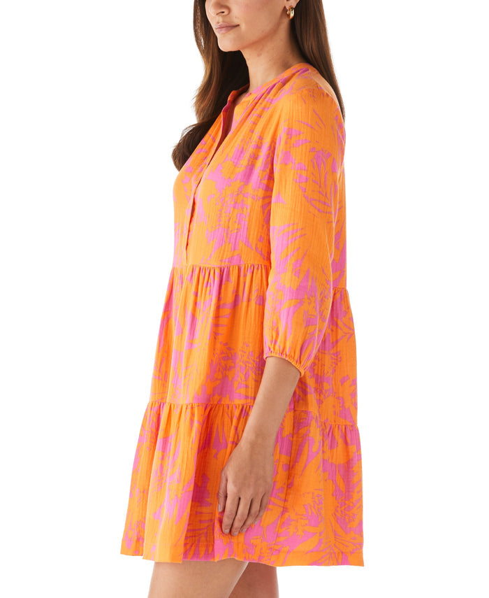 Tiered Dress (Strawberry Moon)