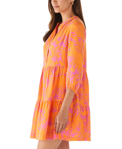 Tiered Dress (Strawberry Moon)