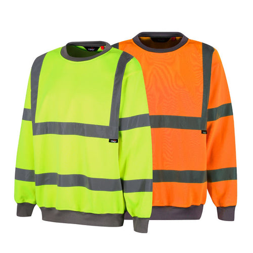 TSW12 - High Visibility Safety Sweatshirt