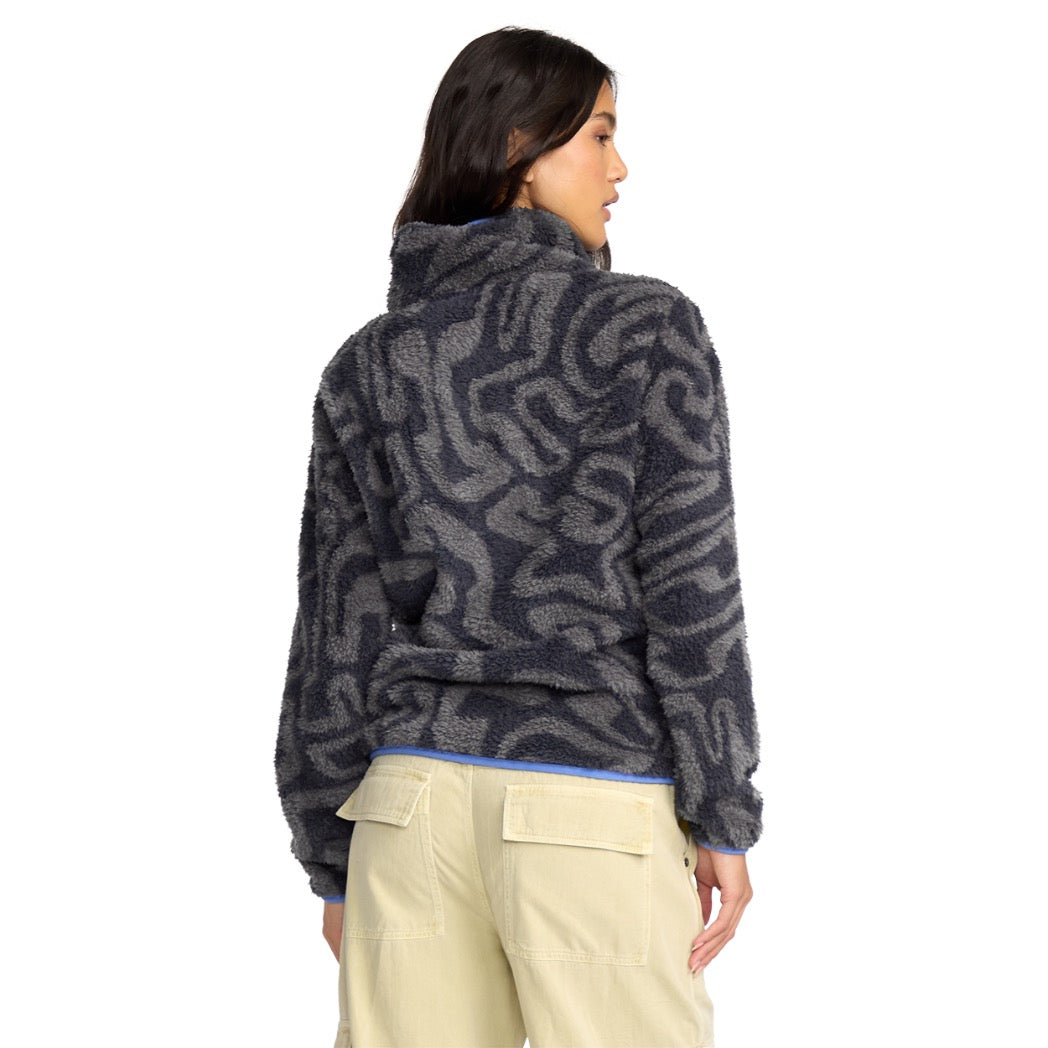 BILLABONG - SWITCHBACK PULLOVER FLEECE | BLASTED BLUE