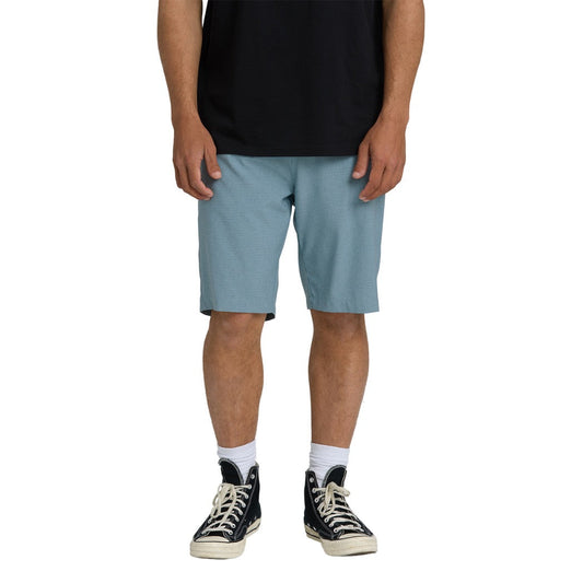 BILLABONG - CROSSFIRE MID SUBMERSIBLE 19" SHORTS | Blue Fog