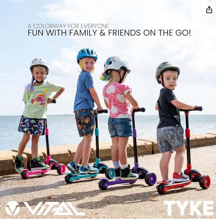 VITAL TYKE SCOOTER- PINK - SPECIAL OFFER